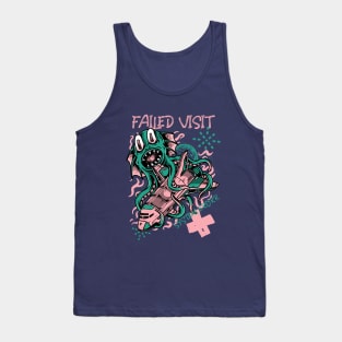 ALIEN CRASH by WOOF SHIRT Tank Top